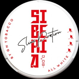 Siberia All White Slims Portion 16 g (swe)
